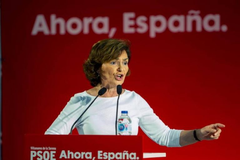 Calvo (PSOE): «Somos los únicos garantes de la unidad de España»