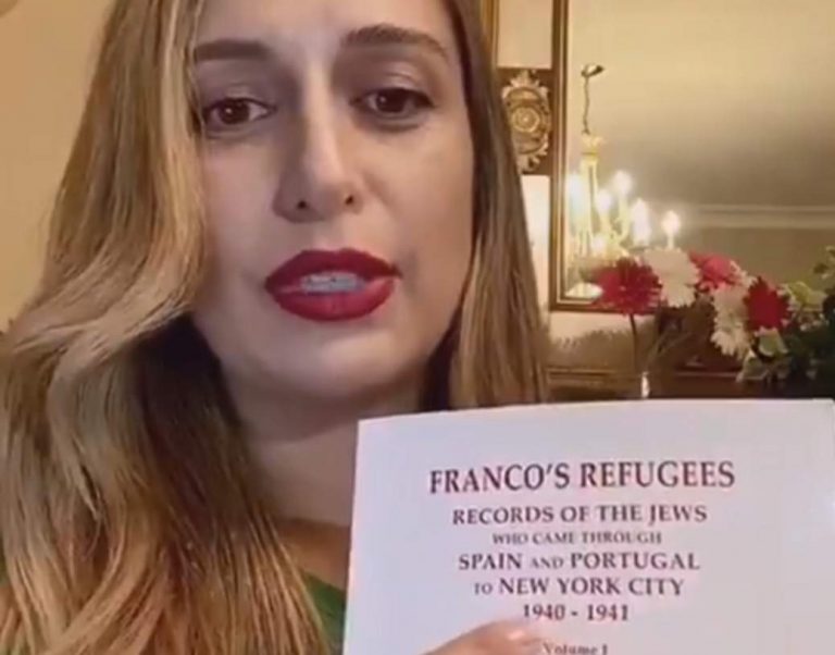 Mujer: Pedro Sánchez es el «profanador de la tumba» del «héroe» Franco de «15 mil judíos»