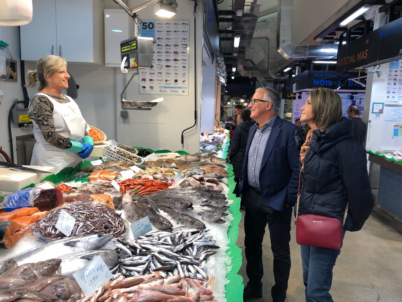 FOTOGRAFÍA. BARCELONA (ESPAÑA), 07.11.2019. Josep Bou Vila (I), presidente del Grupo municipal Popular en el Ayuntamiento de Barcelona. Ñ Pueblo