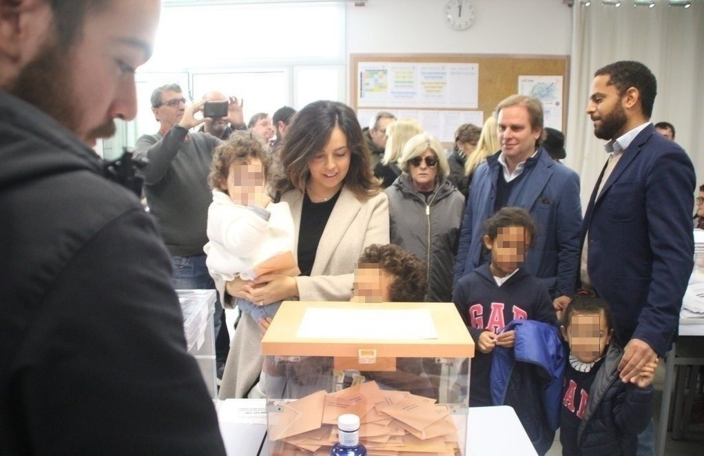 FOTOGRAFÍA. BARCELONA (ESPAÑA), 10.11.2019. Los líderes de VOX en Cataluña, su diputado en el Parlamento Europeo, Jorge Buxadé Y gARRIGA. ñ pUEBLO (3)