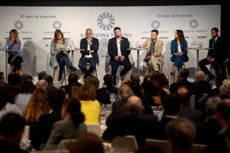 El «Procés» monopoliza un debate entre cabezas de lista del 10N por Cataluña