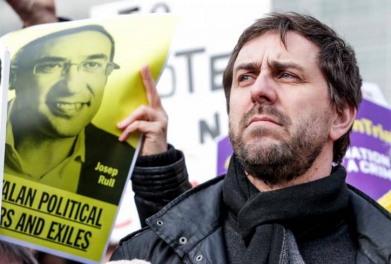 Medidas cautelares a exconsejeros separatistas huidos en Bélgica