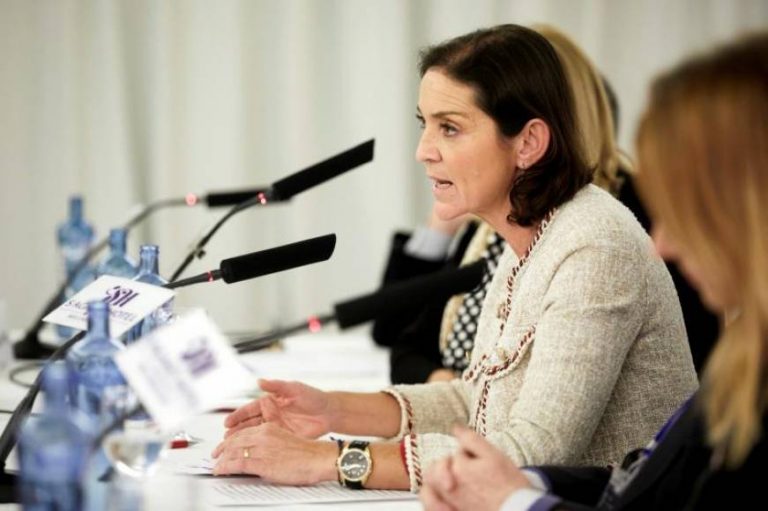 La ministra Reyes Maroto (PSOE): ERC, JxCat y CUP «son parte fundamental de España»