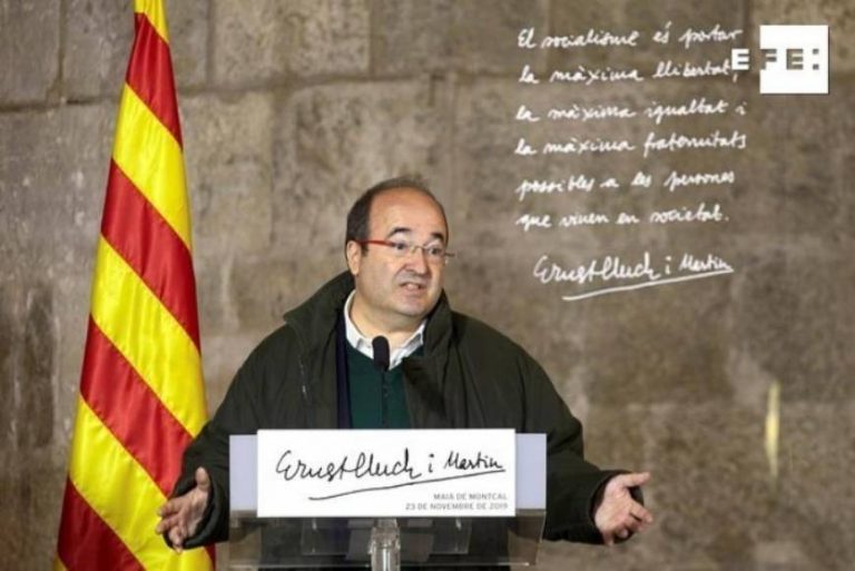 Iceta (PSC): Un Gobierno de coalición de Sánchez e Iglesias es la solución en Cataluña