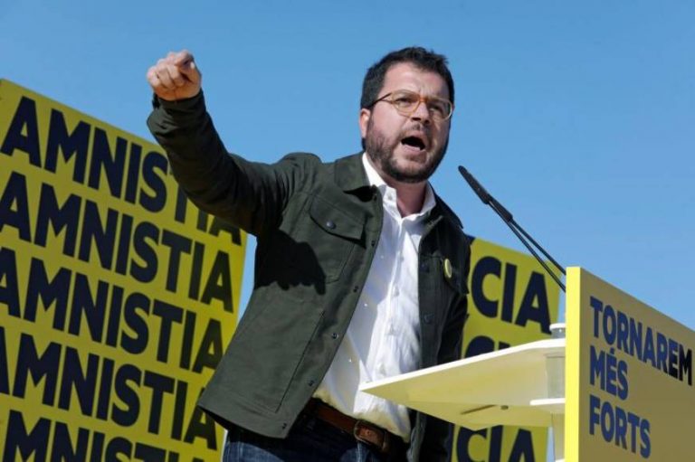 Separatista ERC: «España es un Estado borbónico que mantiene el franquismo»