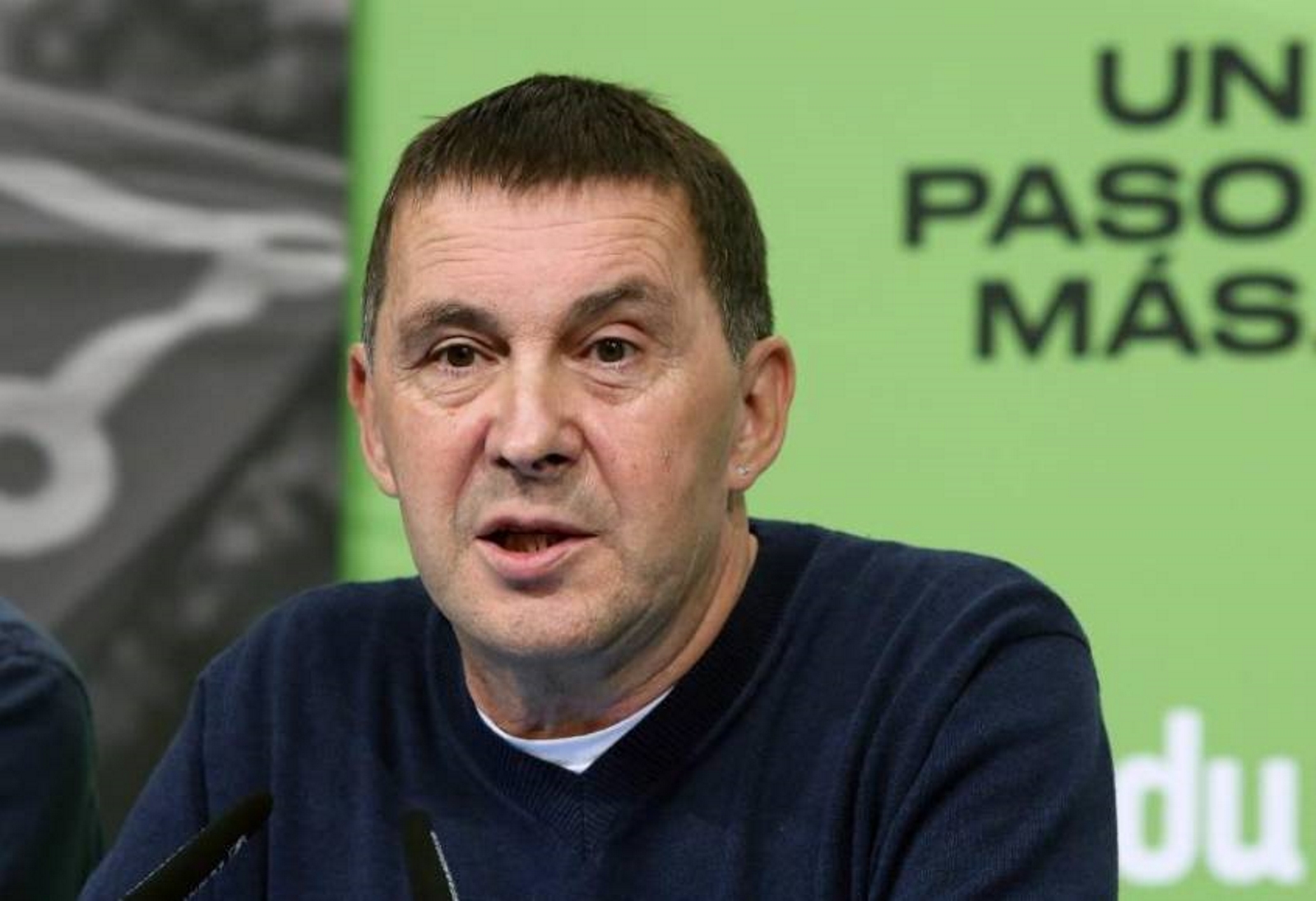FOTOGRAFÍA. SAN SEBASTIÁN (ESPAÑA), 11.11.2019. El coordinador general de EH Bildu, Arnaldo Otegi. Efe