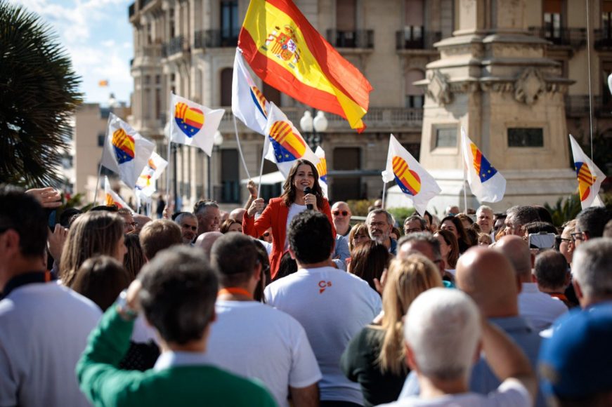 FOTOGRAFÍA. TARRAGONA (ESPAÑA), 02.11.2019. «La repetición electoral le va a salir mal a Sánchez porque España empieza a oler como Andalucía», dice Cs. Ñ Pueblo (5)