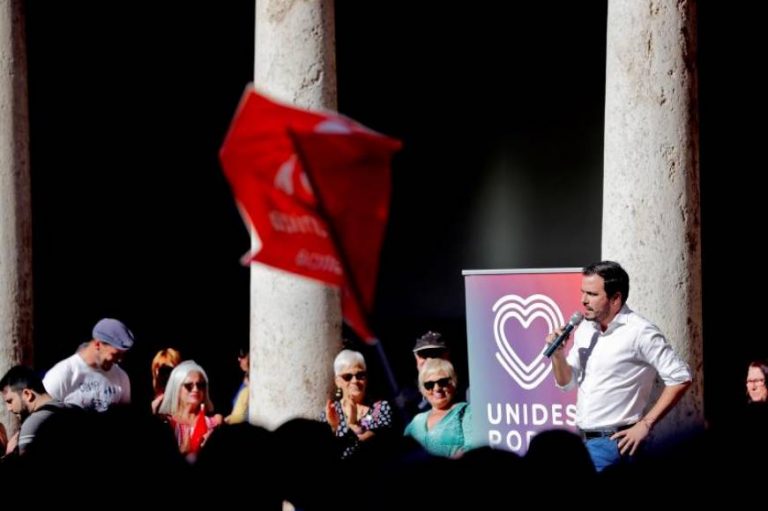Garzón (IU): «El PSOE ya no es de izquierdas, no vamos a desaparecer»
