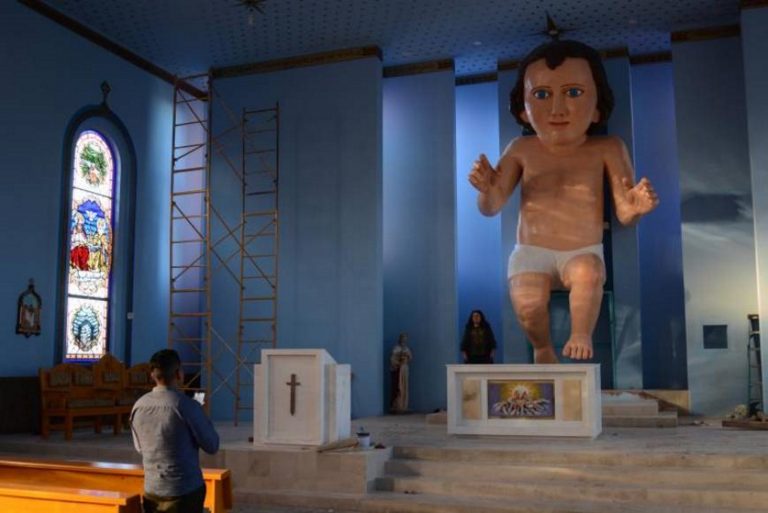 El bebé Jesucristo más grande del mundo de Zacatecas causa furor en México