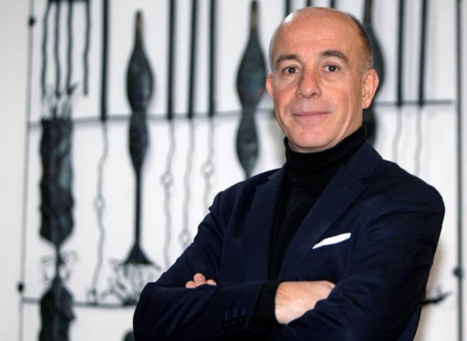 FOTOGRAFÍA. ALICANTE. 20.12.2019. El científico Pierre-Marie Lledo, del Instituto Pasteur, al término de su conferencia en el Instituto de Neurociencias , Alicante. Efe