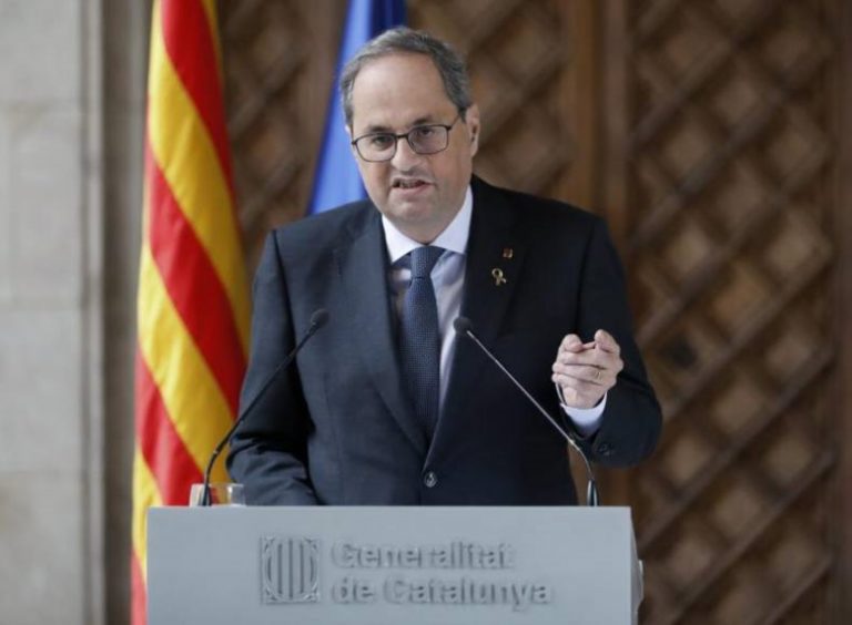 Torra rechaza su condena y continúa como presidente: «No me inhabilita un Tribunal»