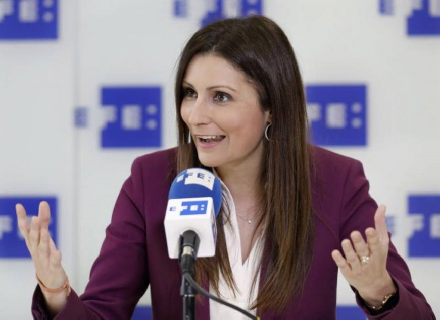 FOTOGRAFÍA. BARCELONA (ESPAÑA), 23.12.2019. La portavoz en el Parlament de Ciudadanos, Lorena Roldán. Efe