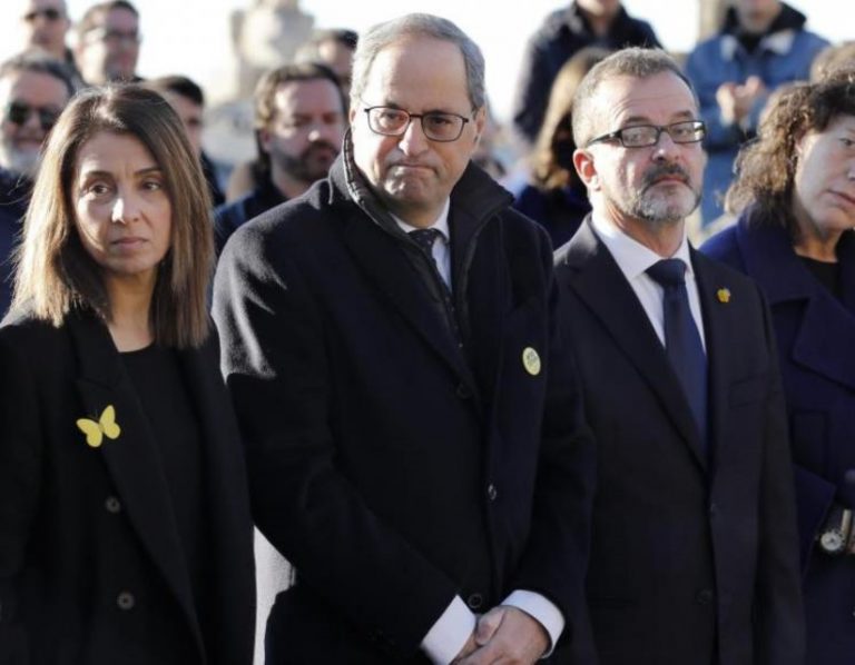 Torra amenaza con «avanzar y culminar el Procés de independencia de Cataluña»
