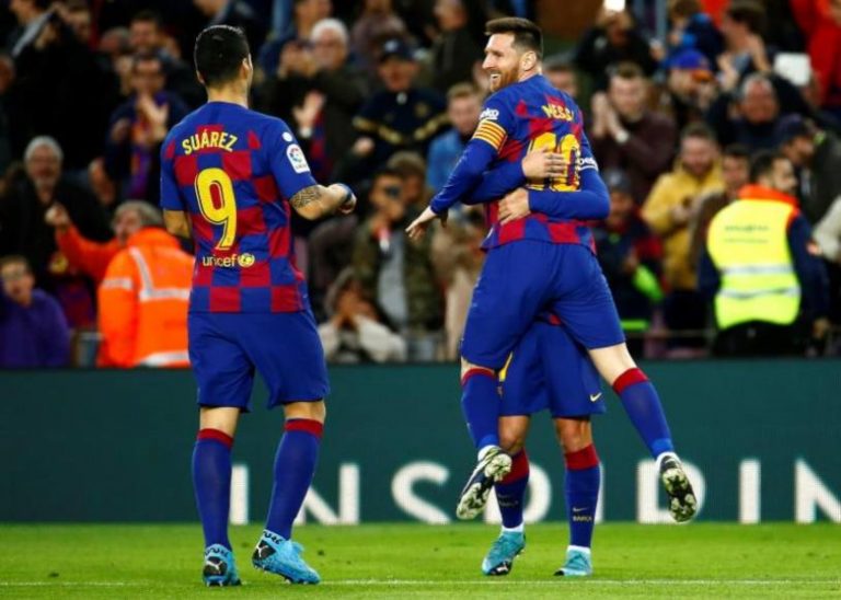 FC Barcelona cierra el 2019 con goleada y Messi de desatascador (4-1)