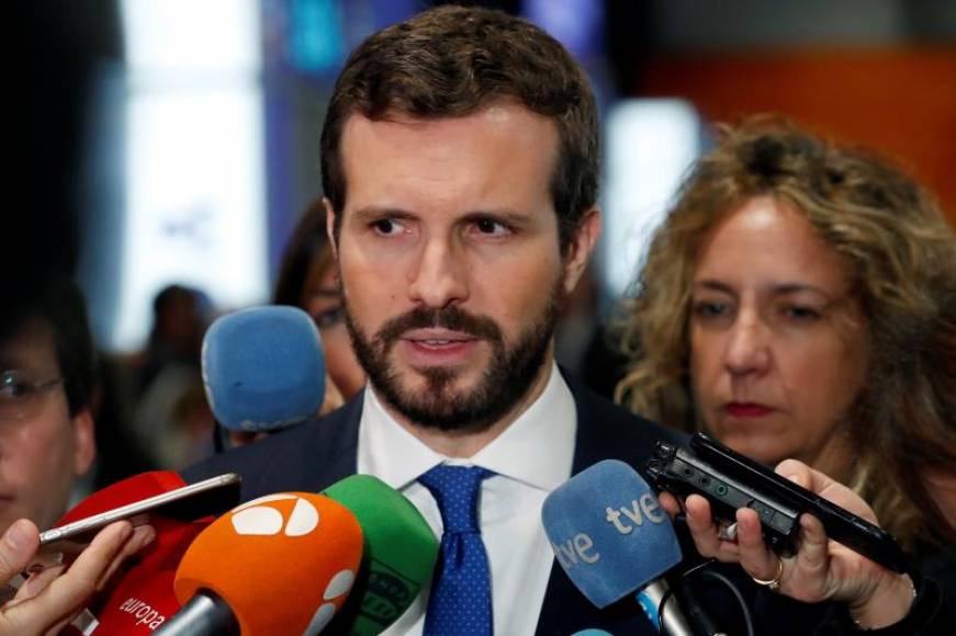 FOTOGRAFÍA. ESPAÑA, AÑO 2019. El presidente del Partido Popular, Pablo Casado. Efe