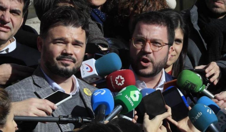 ERC: «Plantearemos el referéndum al PSOE» y «tenemos compañeros en la cárcel»