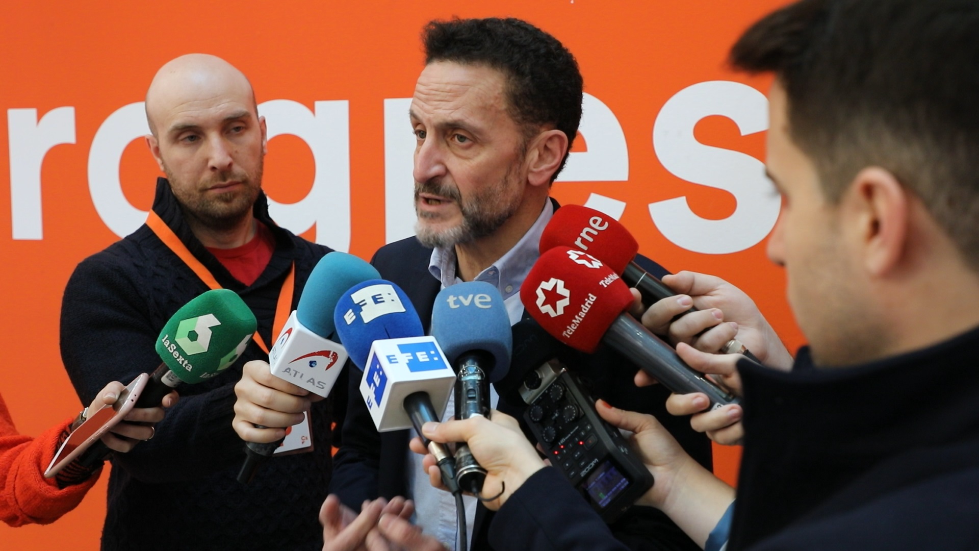 FOTOGRAFÍA. MADRID (ESPAÑA), 25.12.2019. El portavoz adjunto del Grupo Parlamentario Ciudadanos (GPCs), Edmundo Bal. Lasvocesdelpueblo (Ñ Pueblo)