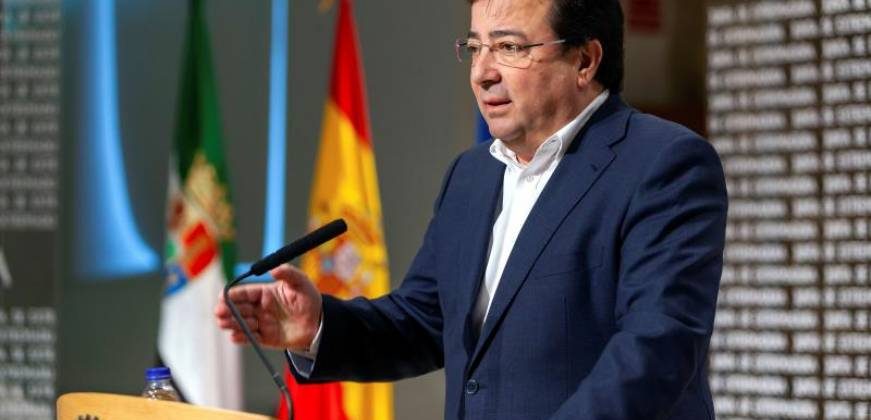 FOTOGRAFÍA. MÉRIDA (EXTREMADURA) ESPAÑA, AÑO 2019. El presidente de la Junta de Extremadura, Guillermo Fernández Vara. Efe