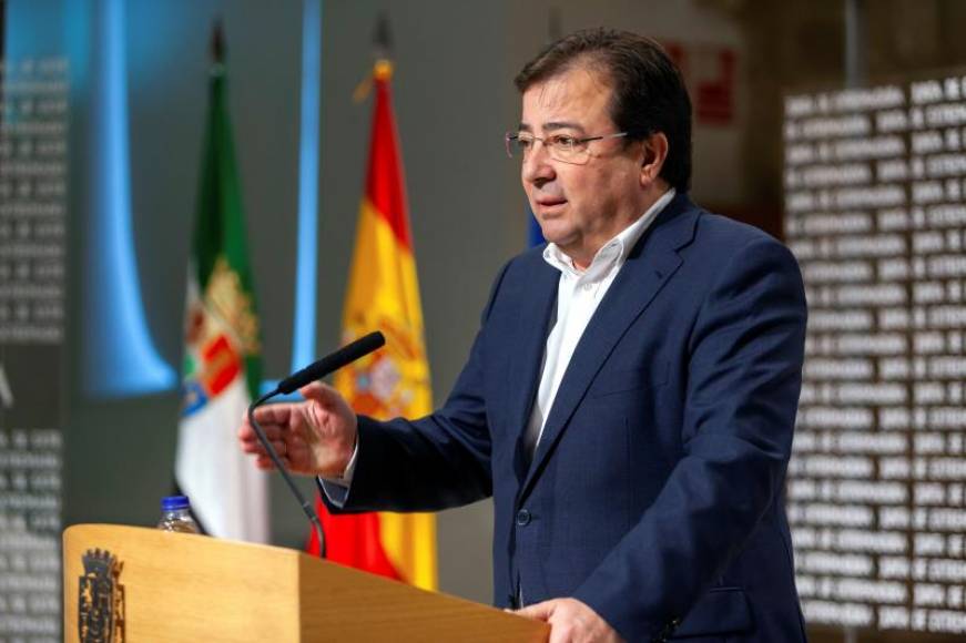 FOTOGRAFÍA. MÉRIDA (EXTREMADURA) ESPAÑA, AÑO 2019. El presidente de la Junta de Extremadura, Guillermo Fernández Vara. Efe