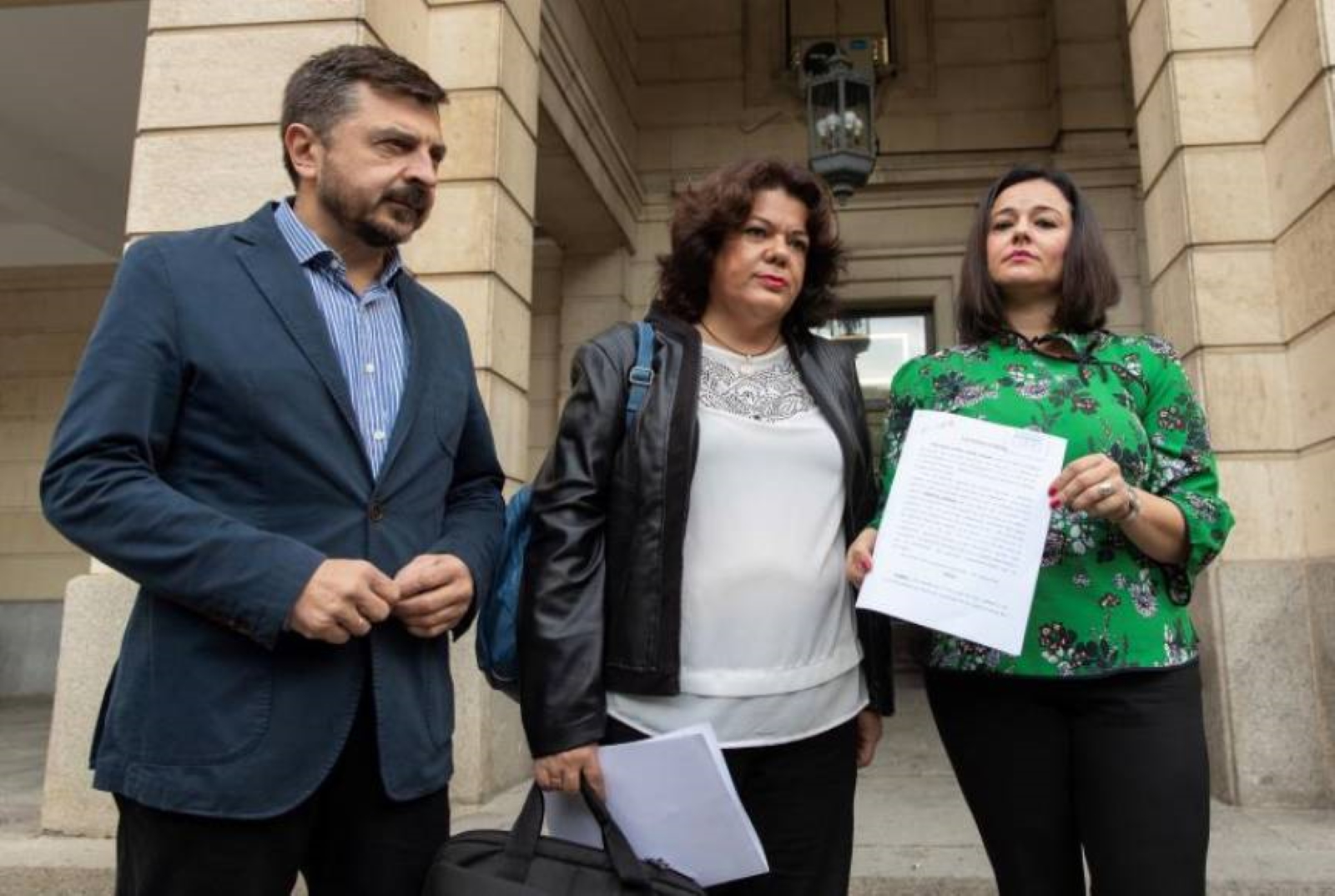FOTOGRAFÍA. SEVILLA (ESPAÑA), 16.12.2019. El vicesecretario general del PP andaluz, Toni Martín (i). El PP andaluz ha reclamado la dimisión de María Jesús Montero. Efe