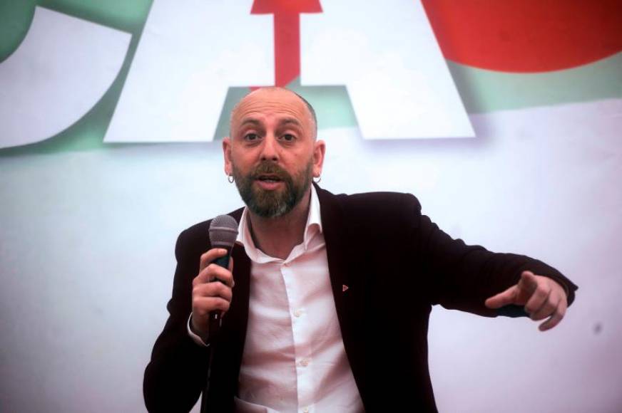 FOTOGRAFÍA. SEVILLA (ESPAÑA), AÑO 2019. El portavoz de IU Andalucía, Ernesto Alba, en un acto público. Efe