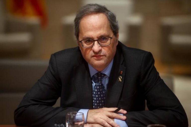 Torra: «No renuncio acciones legales contra» los españoles por falta de respeto