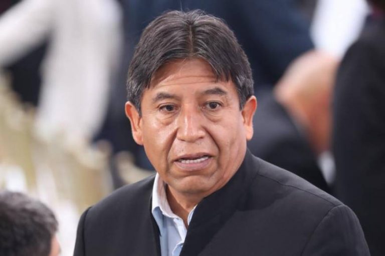El comunista David Choquehuanca, candidato del (MAS) a las elecciones de Bolivia