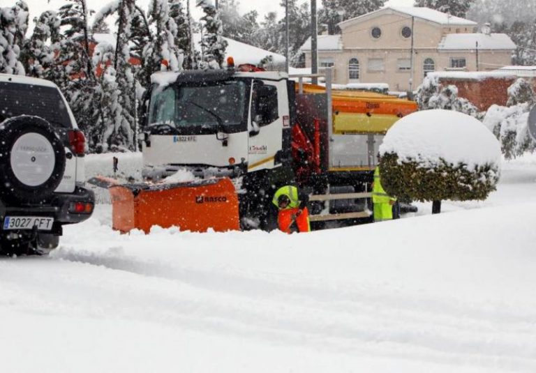 Temporal en España on la nevada es la segunda más copiosa del siglo en Alicante