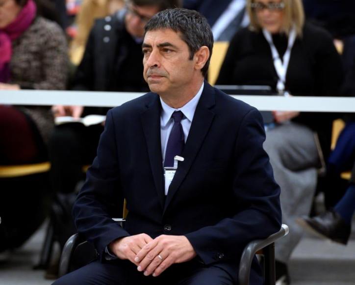 FOTOGRAFÍA. AUDIENCIA NACIONAL. MADRID (ESPAÑA), (JUICIO DEL PROCÉS). 20.01.2020. El mayor de los Mossos d'Esquadra Josep Lluís Trapero. Efe