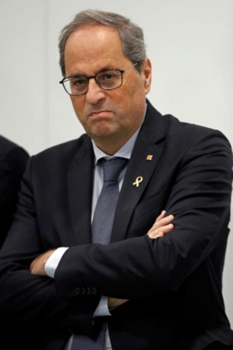 VOX se opone a la solicitud de Torra de que se suspenda su inhabilitación