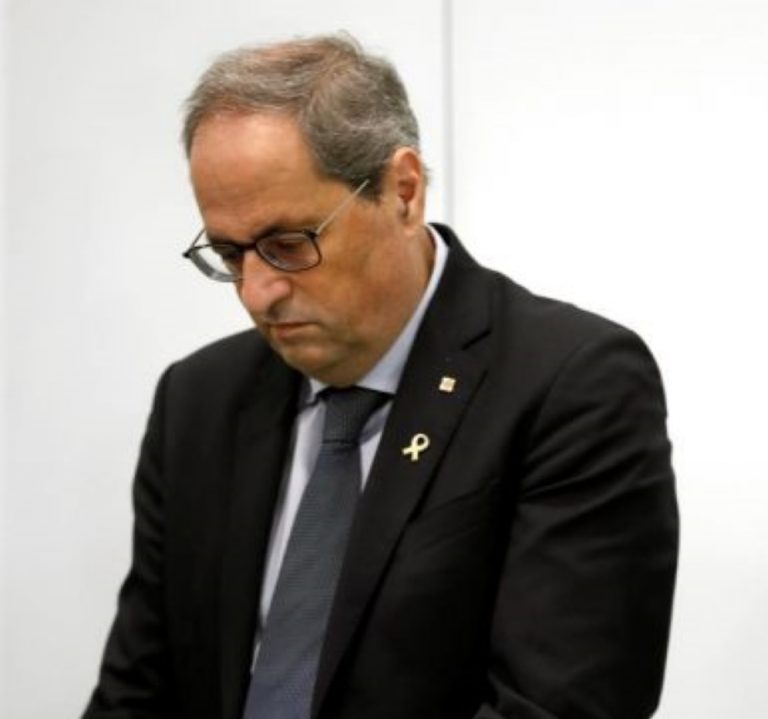 El Tribunal Supremo confirma la inhabilitación de Quim Torra