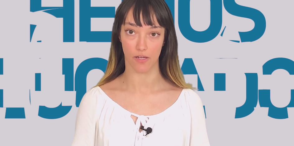 FOTOGRAFÍA. BARCELONA (ESPAÑA), 18.09.2019. Vista de una joven de la asociación de los jóvenes estudiantes en Cataluña «S'ha Acabat!». Efe