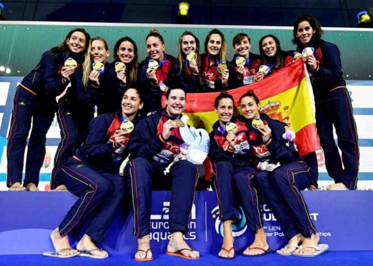 Las españolas «Guerreras del Agua», campeonas de Europa en Budapest ante Rusia