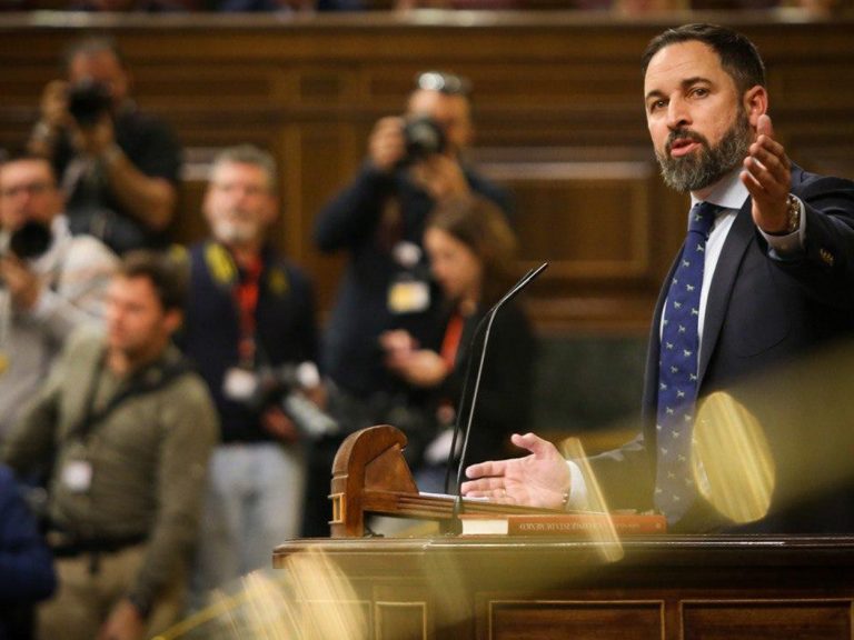 Discurso de Abascal en el debate de investidura de Sánchez el 4E 2020