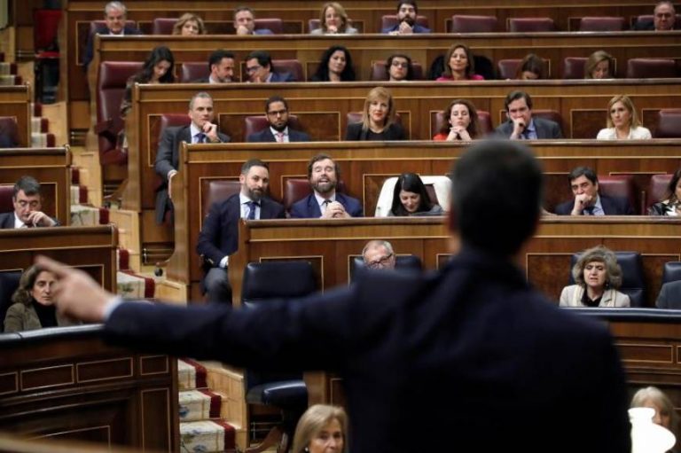 Sánchez: «Abascal está más moderado que Casado (PP), VOX lucha contra el tiempo»