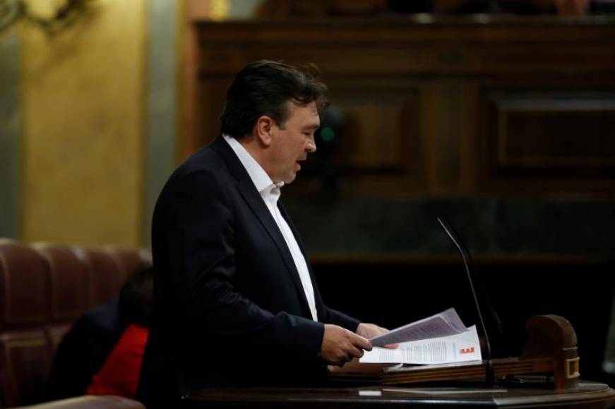 FOTOGRAFÍA. CONGRESO DE LOS DIPUTADOS. INVESTIDURA DEL CANDIDATO PEDRO SÁNCHEZ PÉREZ-CASTEJÓN. 05.01.2020. El diputado de Teruel Existe, Tomás Guitarte. Efe