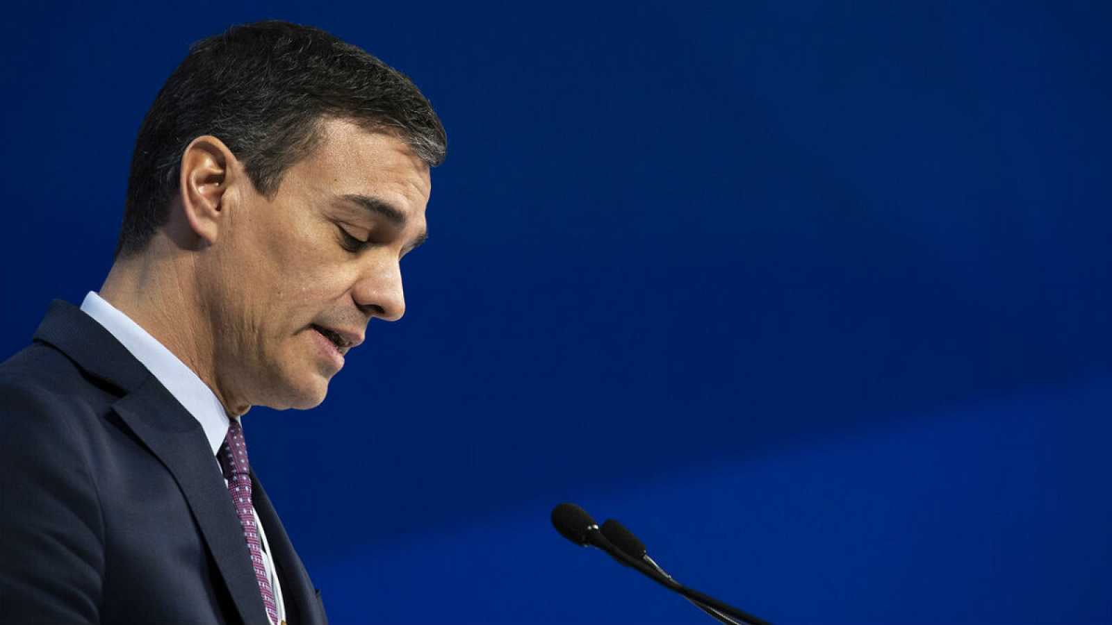 FOTOGRAFÍA. DAVOZ (SUIZA), 22.01.2020. El presidente del Gobierno, Pedro Sánchez, ha asistido en Suiza al Foro Económico Mundial, celebrado en Davos. Efe