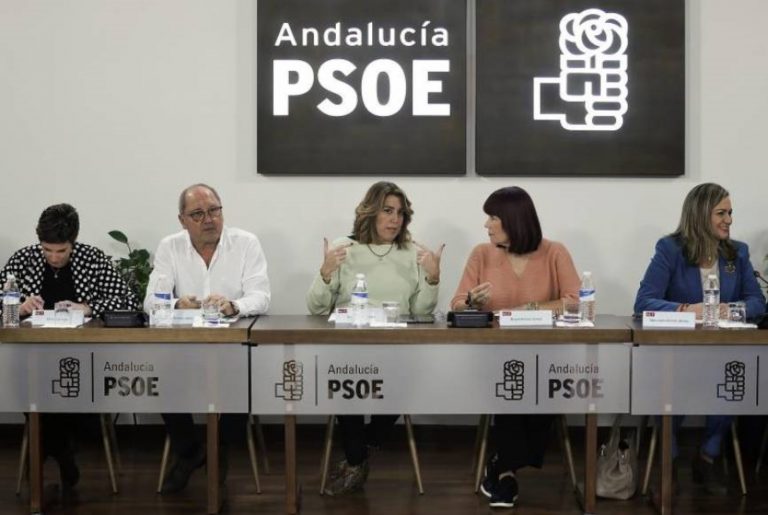 PSOE: «Andalucía tiene el triste honor de ser» el Gobierno de VOX, «verdadero peligro»