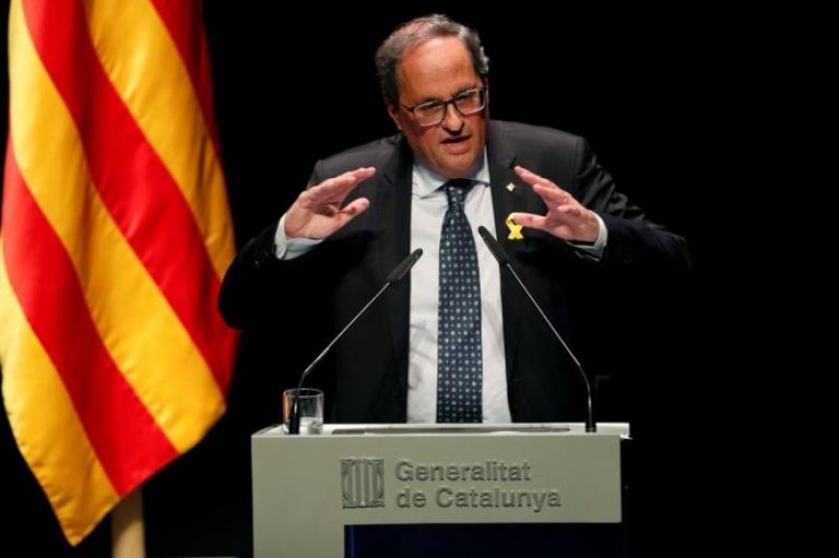 Torra rechaza el auto del Tribunal Supremo sobre su inhabilitación: «No daré marcha atrás»