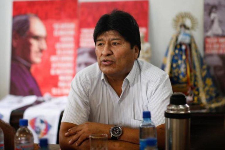 El Procurador pide al Tribunal Constitucional anular la reelección del huido Evo Morales