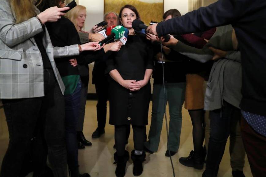 FOTOGRAFÍA. MADRID (ESPAÑA), 03.01.2020. La vicesecretaria general del PSOE y portavoz del Grupo Socialista en el Congreso, Adriana Lastra. Efe