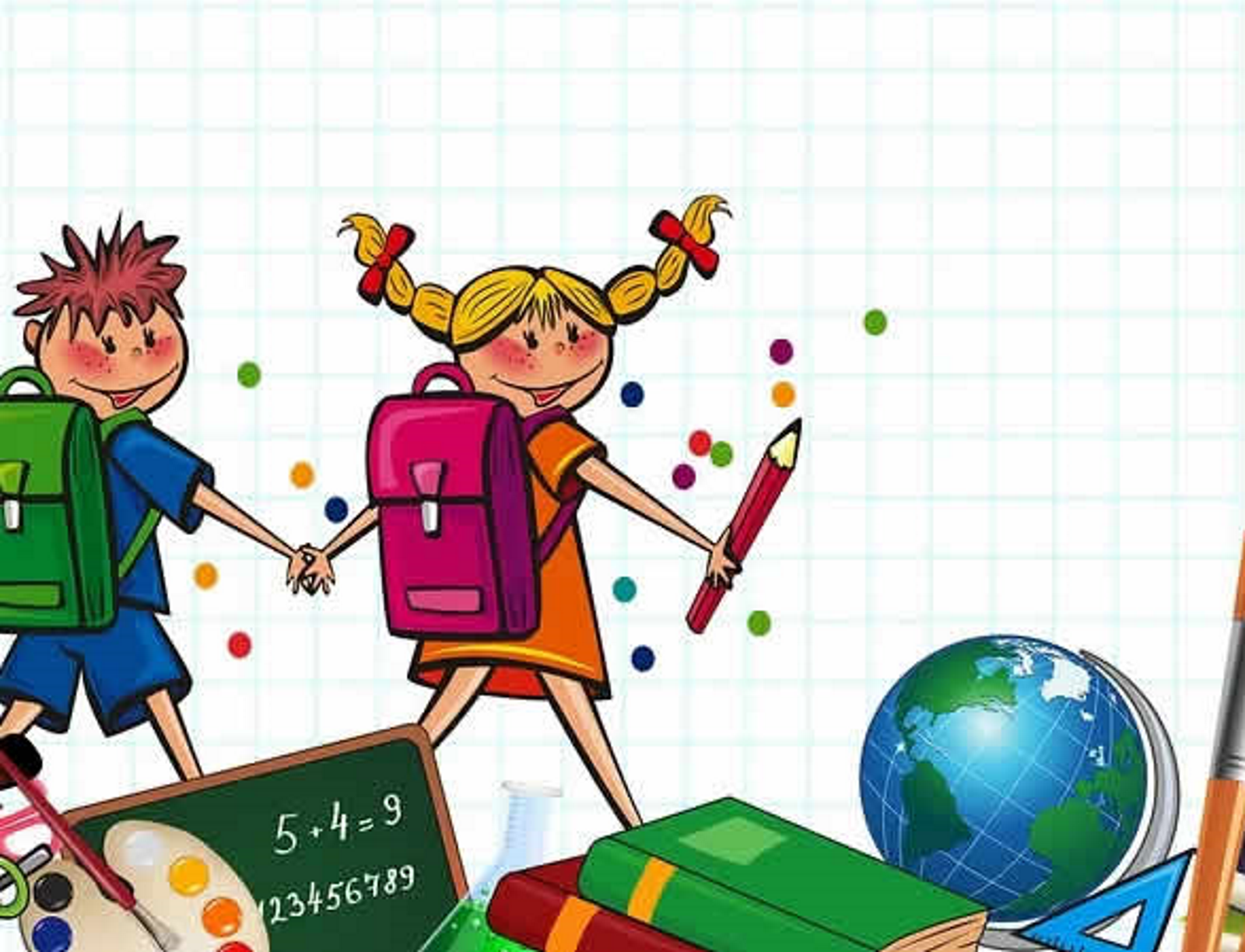 FOTOGRAFÍA. MADRID (ESPAÑA), 22.01.2020. 2 niños camino del colegio cuando se haya estallado una gran polémica en España sobre el adoctrinamiento escolar. ñ pueblo