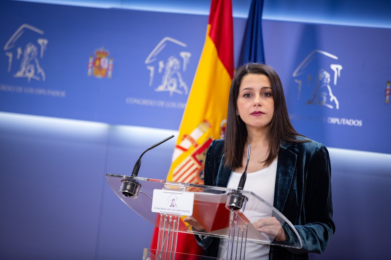 FOTOGRAFÍA. (MADRID) ESPAÑA, 31,.01.2020. La candidata a lidera Ciudadanos y actual portavoz de Cs, Inés Arrimadas. Ñ Pueblo (1)