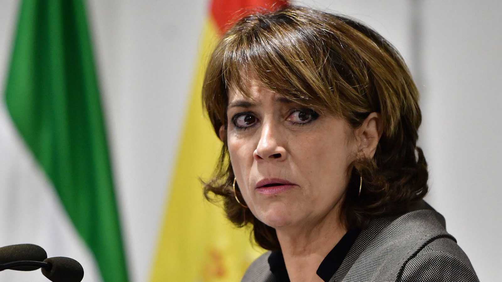 FOTOGRAFÍA. MADRID (ESPAÑA), AÑO 2019. Vista de Elena Salgado, la ministra de Justicia. Madrid, 13.01.2020. El Gobierno de coalición, Pedro Sánchez Pérez. Efe
