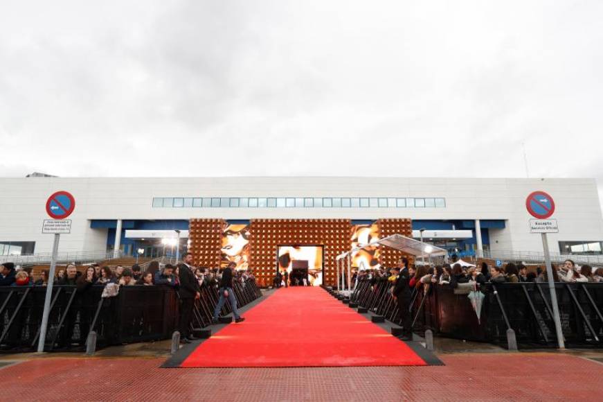 FOTOGRAFÍA. MÁLAGA (ESPAÑA), 25.01.2020. Vista general de la alfombra roja de la 34 edición de los Premios Goya 2020, en el Palacio de Deportes de Málaga. Efe