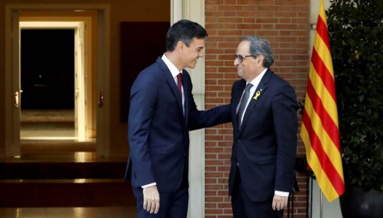 Sánchez y Torra acuerdan reunirse tras la formación del Gobierno