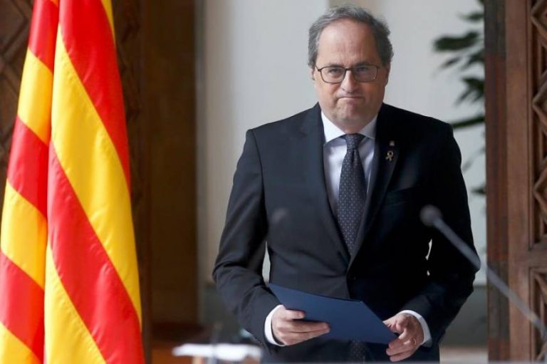Torra: Pondré sobre la Mesa a Sánchez «el referéndum y libertad de los presos (amnistía)»