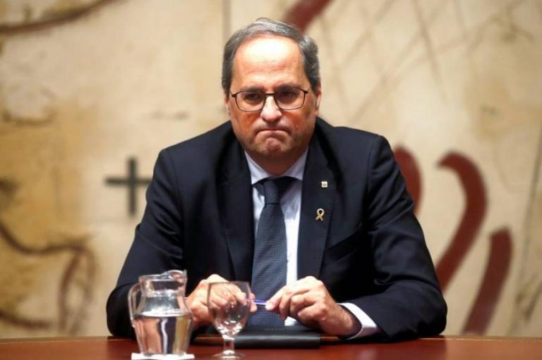 Torra intenta agarrarse a la silla de «president» tras su inhabilitación por la JEC