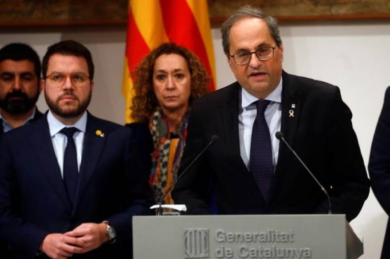 El Tribunal Supremo rechaza el recurso de Torra y confirma su inhabilitación automática
