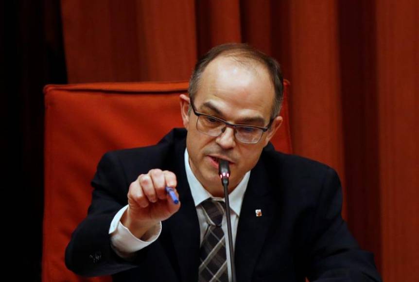FOTOGRAFÍA. PARLAMENTO DE CATALUÑA 8BARCELONA) ESPAÑA, 28.01.2020. El exconseller de la Presidencia en el Govern del 1-O, Jordi Turull. Efe
